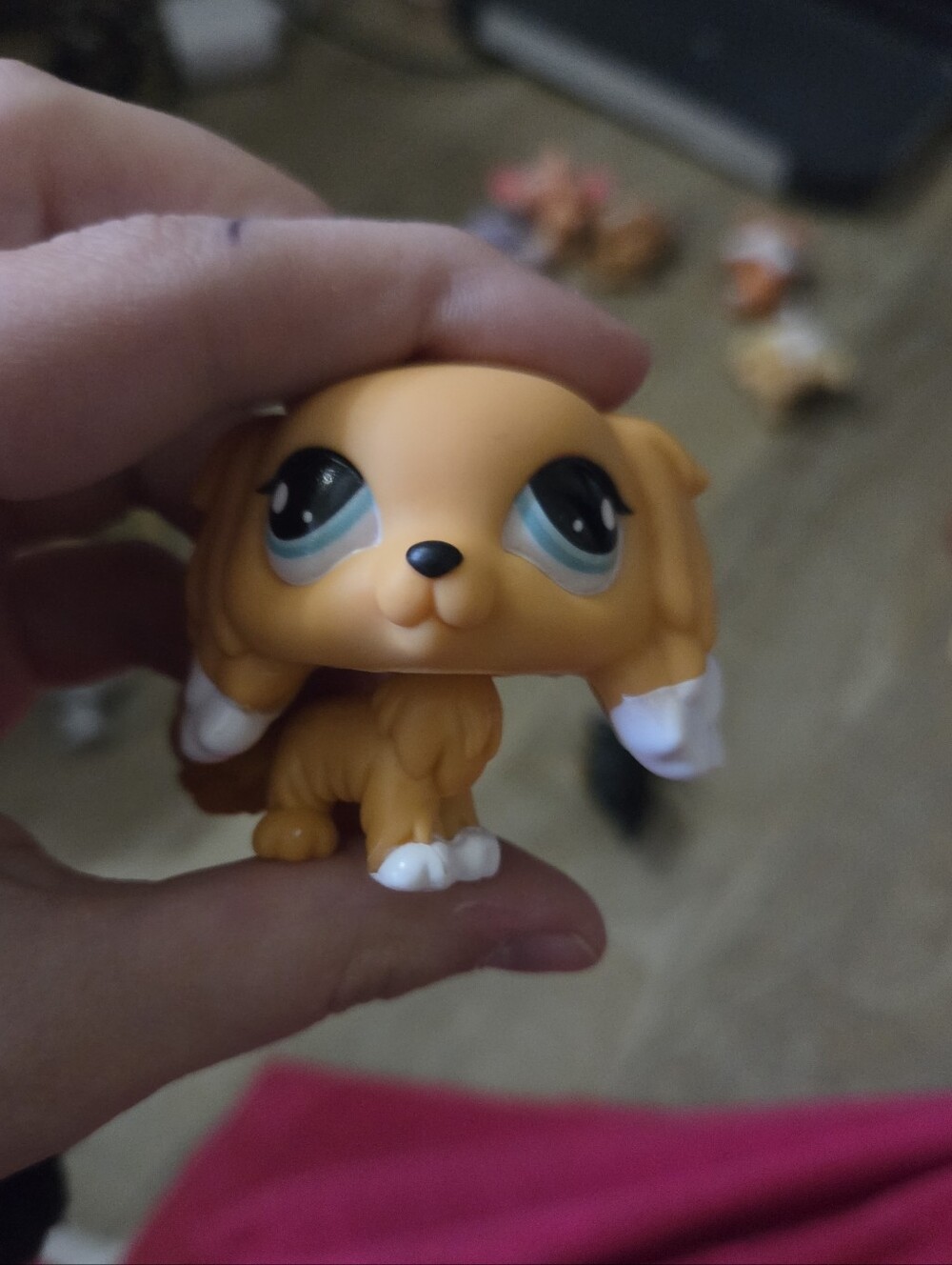 Littlest Pet Shop LPS King Charles Spaniel Dog Toy